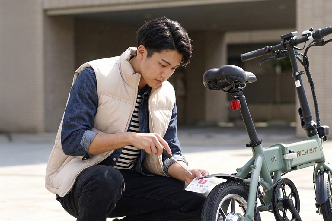 Step3.ナンバー取り付け